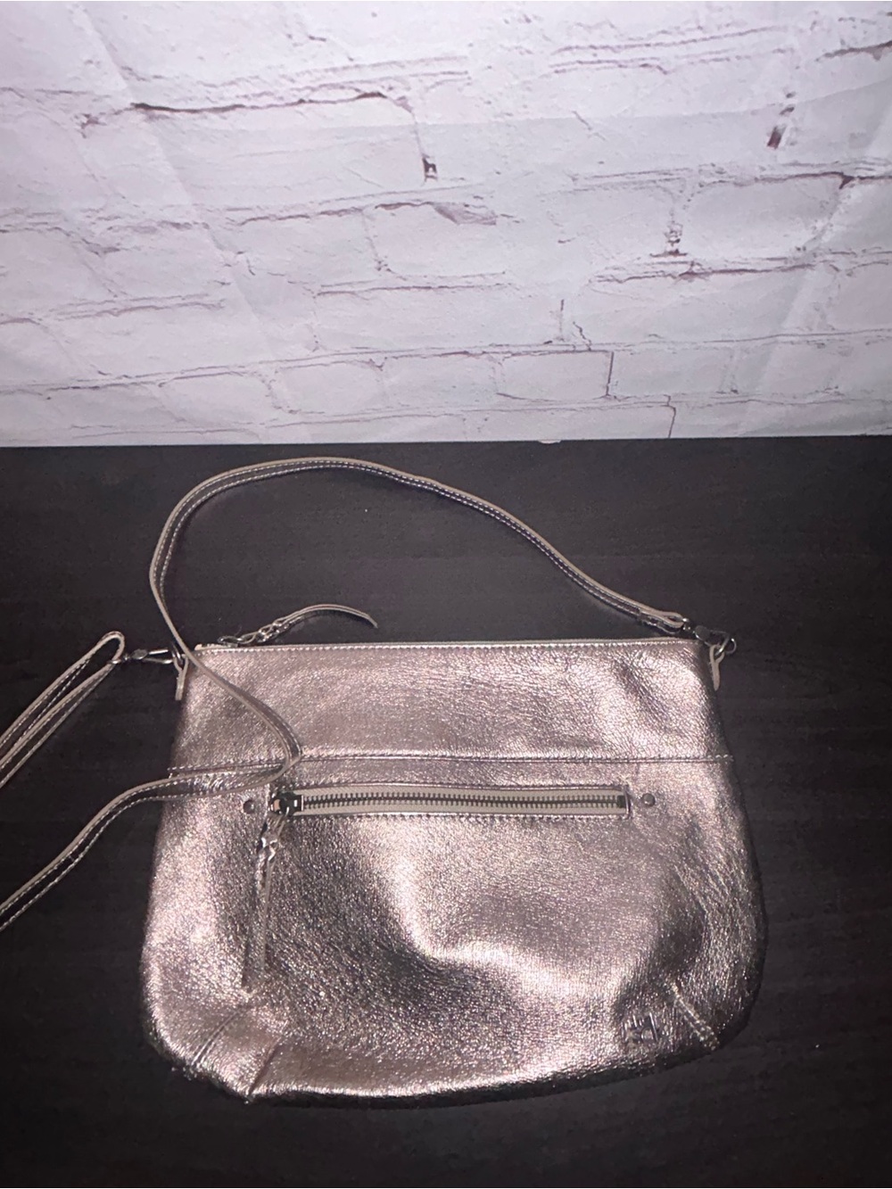 The Sak Metallic Crossbody Bag